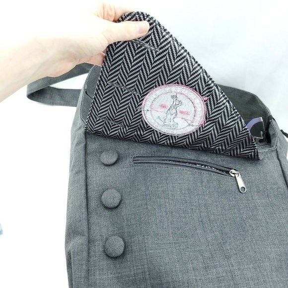 Ogio Promo Carolinas Golf Association Brooklyn Gray Crossbody Padded Tablet Bag - Picture 6 of 8